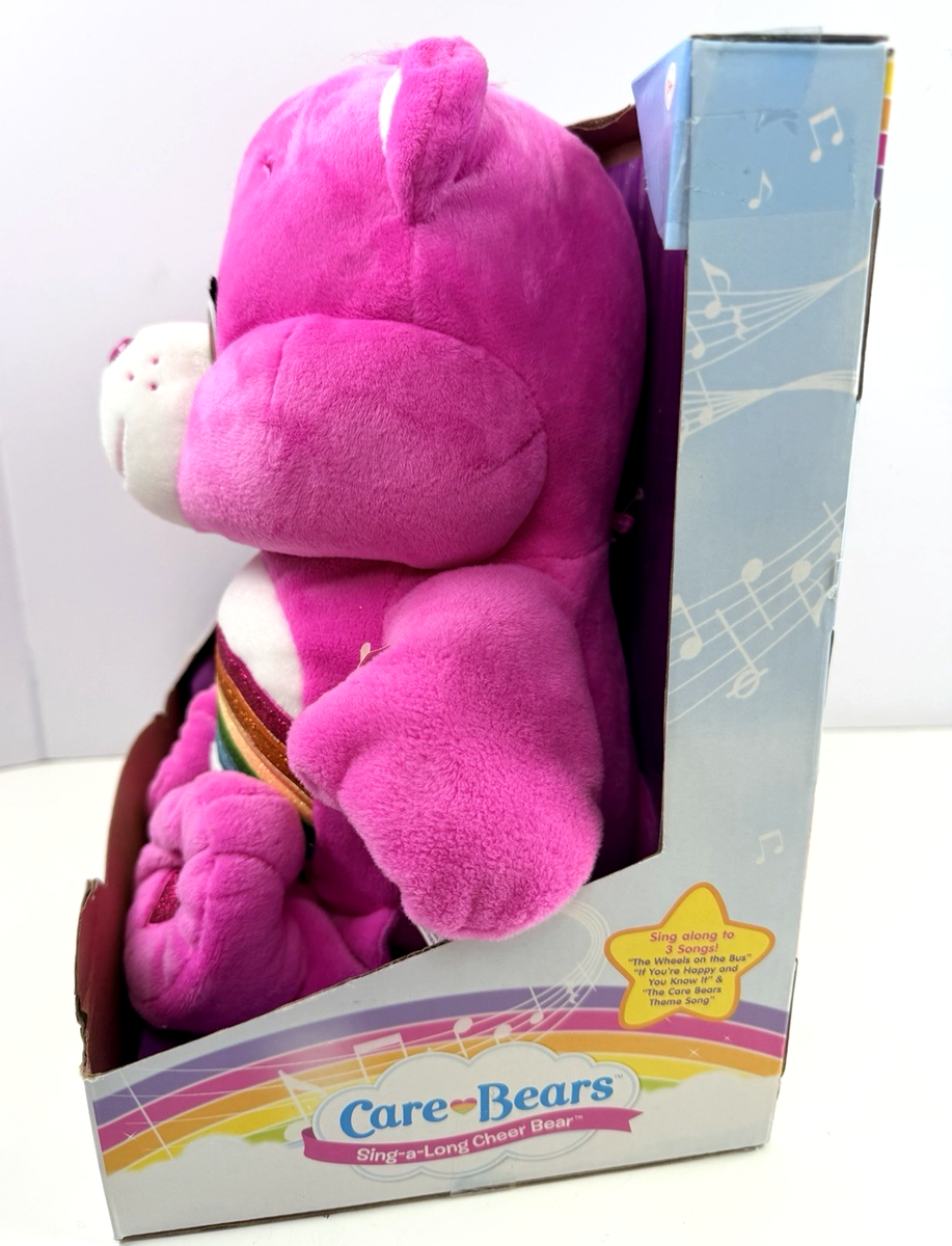 Care Bears Sing-A-Long Cheer Bear Plush Toy New In Box | eBay