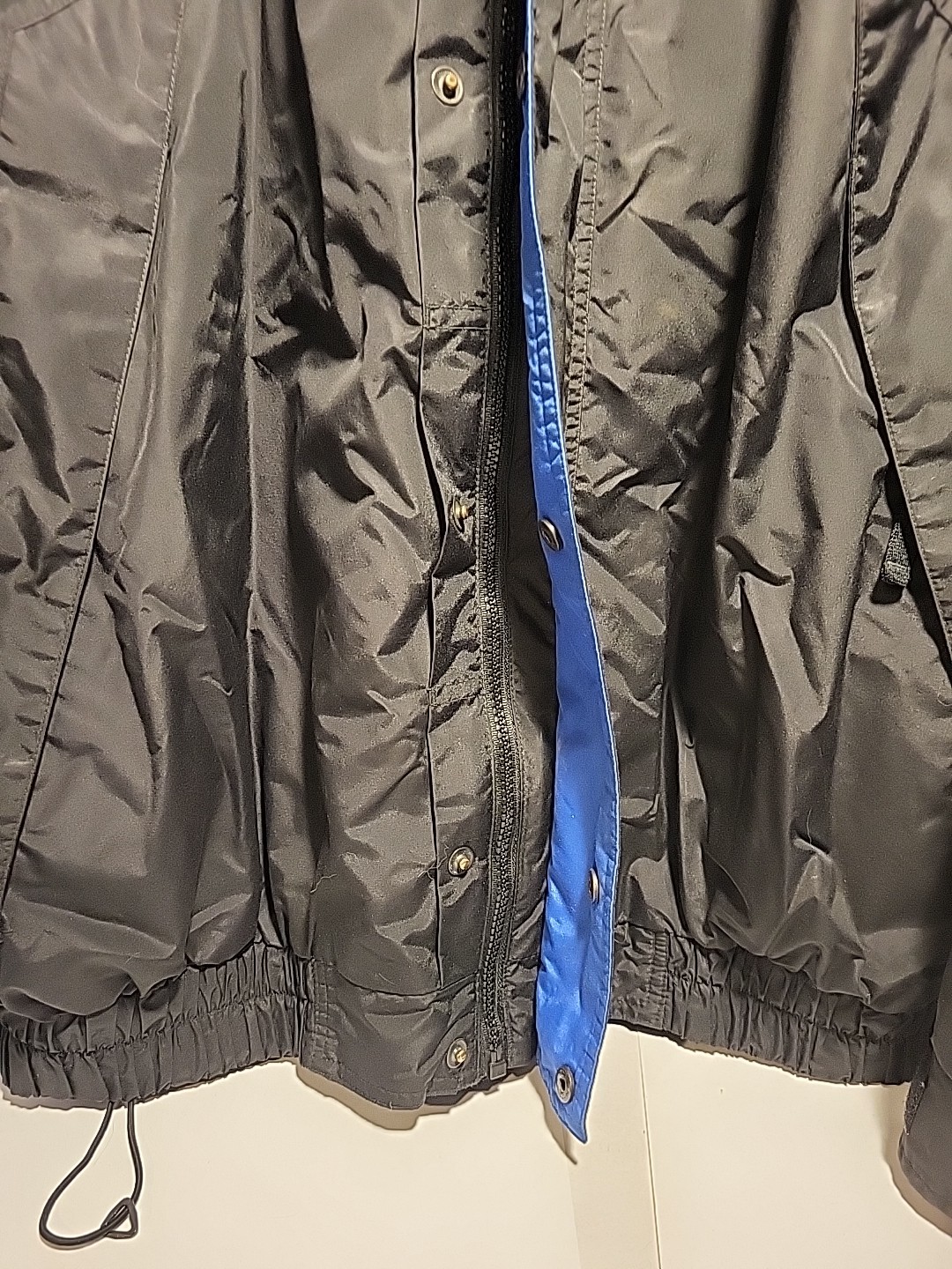 Men's L Columbia RN 69724 CA 05367 Coat Jacket Blue / Black / Green WARM Vintage thumbnail 19