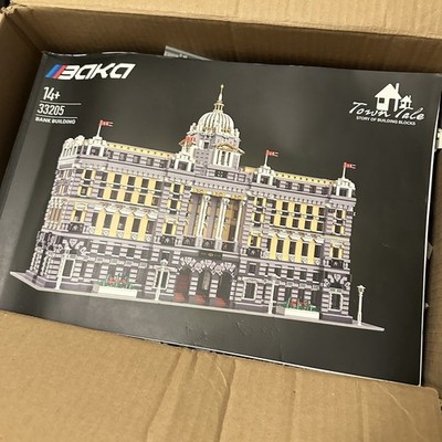 BAKA 33205 Shanghai HSBC Bank modular building blocks set w Manual Complete