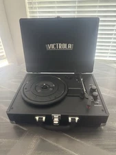 Victrola Black Turntable Record Player