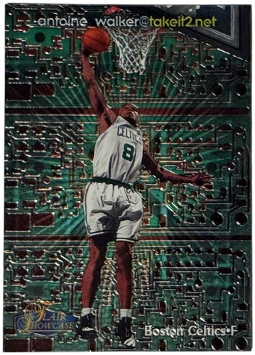Antoine Walker #6 1998 Flair Showcase TAKEIT2.Net card