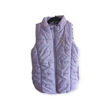 Girls Puma Puffer Purple Vest Size XS 5/6