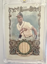 2025 Topps Allen & Ginter Mini Framed Relics Fred McGriff Braves #MFR-FM