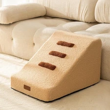 Dog Steps Stairs for Bed - Non-Slip Pet Stairs for Small Dogs and Cats