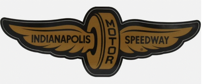 #ad #ad Indianapolis Motor Speedway Gold Wings Wheel Decal Indy 500 Brickyard 400 Nascar $2.86