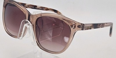 Flower Sophie 1003 Sunglasses 55-18-135 Brown Tortoise Pink Women E6