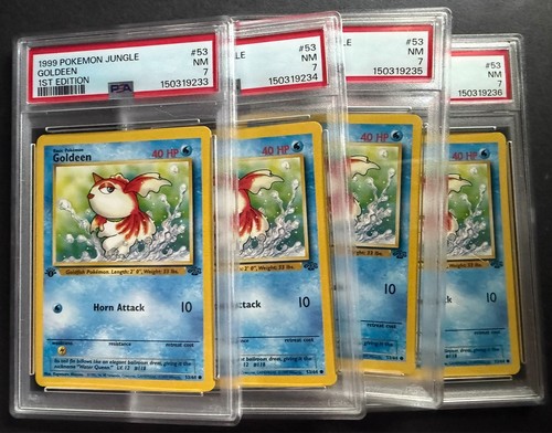 Goldeen (1st Edition) graded PSA 7 for sale on eBay