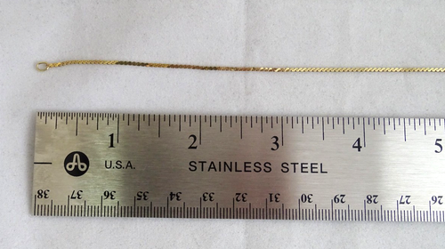 585 / 14K Yellow Gold Chain / Around 3 grams / FedEx FS / bon_em66513_g14k - Picture 13 of 20