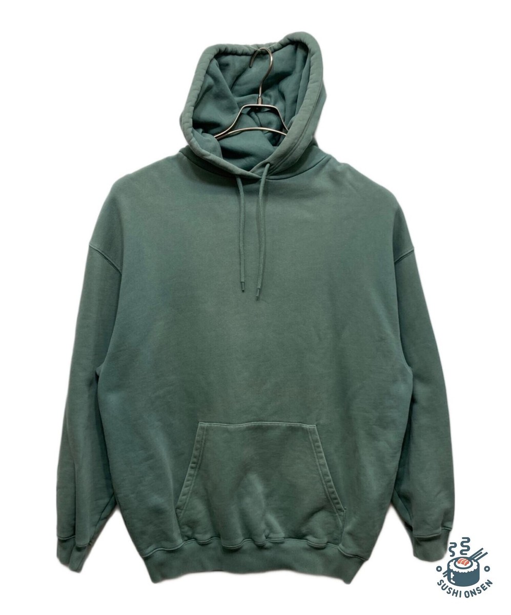 BALENCIAGA Back Logo Hoodie Size: L Green Men 570811 TFV71 | eBay