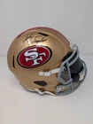 John Taylor Signed 49ers Riddell Full Size Speed Replica Helmet - Schwartz COA