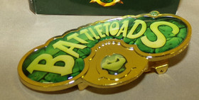 NIB Battletoads Gold Belt Buckle - June 2017 Loot Crate Gaming Exclusive NES 