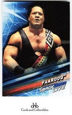 2019 Topps WWE SmackDown Live #74 Faarooq