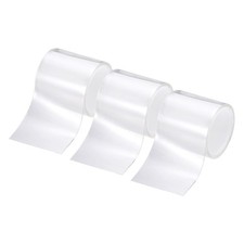 Clear Edge Protector Strip, 3 Roll 2 in x 3.3 ft Table Edge Protector Self Ad...