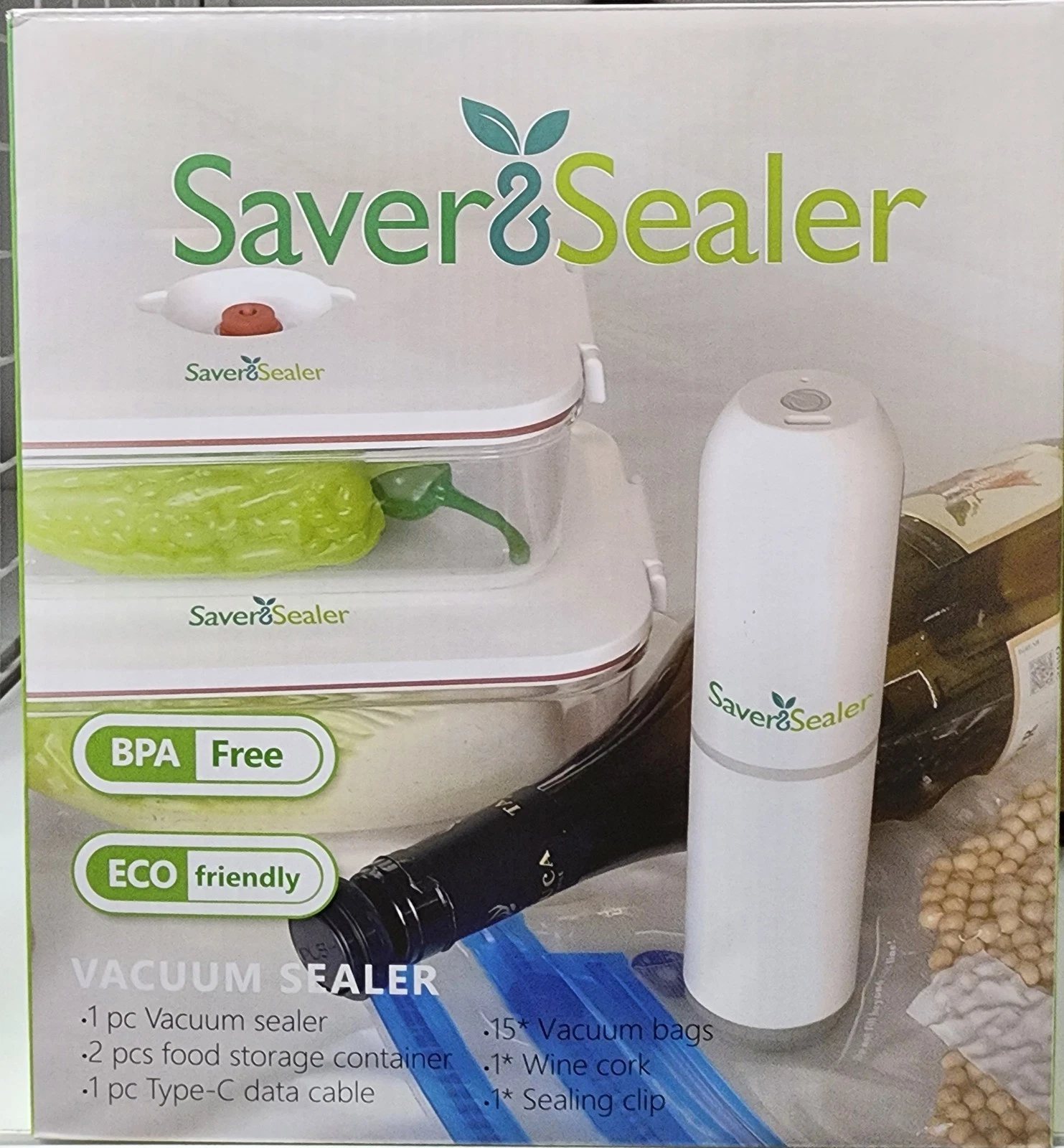 Saver Sealer With Accesories