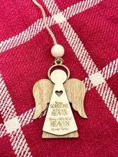 Angel Christmas Ornament, Memorial Hanging Ornament, Christmas ornament
