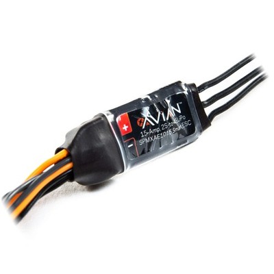 Avian 15 Amp Brushless Smart ESC, 2S-4S, SPMXAE1015