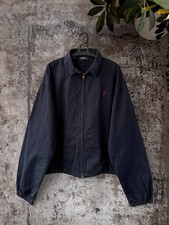 Vintage Polo Ralph Lauren Navy Distressed Harrington Jacket