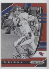 2020 Panini Prizm Draft Picks Red Prizm Terry Bradshaw #92 HOF 1p5