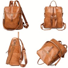 Women Backpack Leisure Retro Fashion Ladies Shoulder Bag Travel Large Handbag