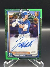 2024 Bowman Chrome - Mega Box Chrome Prospect Mojo Autographs Jett Williams /99