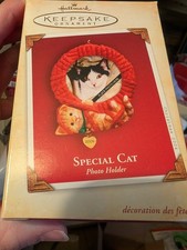2004 Hallmark Keepsake Ornament Special Cat Photo Holder NIB NEW IN BOX