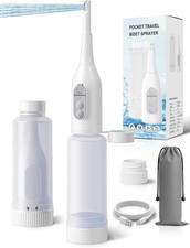 Portable Electric Bidet for Travel, Peri Bottle, Dual Spray Modes, 360 Degree