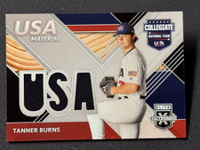 2020 Panini ELITE GAME USED JERSEY Tanner Burns item 1