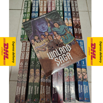 Vinland Saga Manga NEW Set  Volume 1-14 English Version Comic Books - Fast Ship