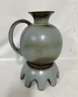 Vintage Frankoma Carafe #82 With Warmer Woodland Moss