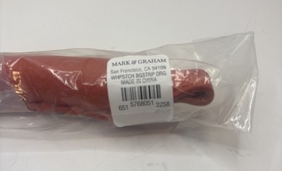 Mark & Graham Leather Build A Bag Orange Shoulder Strap build your bag