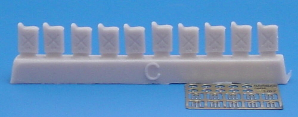 Hauler Models HLR87057 - 1:87 U S Cans - Accessories