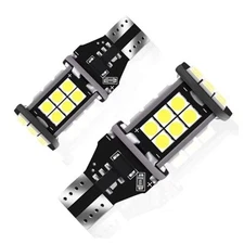 1 Pack 2 Pcs Led Backup Reverse Lights, W16w T15 Reverse Light,12v 5w Super 