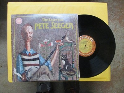 PETE SEEGER '' THE ESSENTIAL PETE SEEGER'' VANGUARD-97/98 2-LP'S BOTH NM