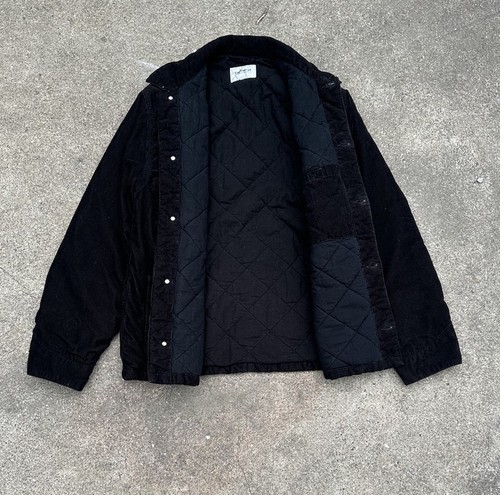 Carhartt WIP Michigan Corduroy Chore Coat Black Men's Size M Great Condition - Picture 3 of 8