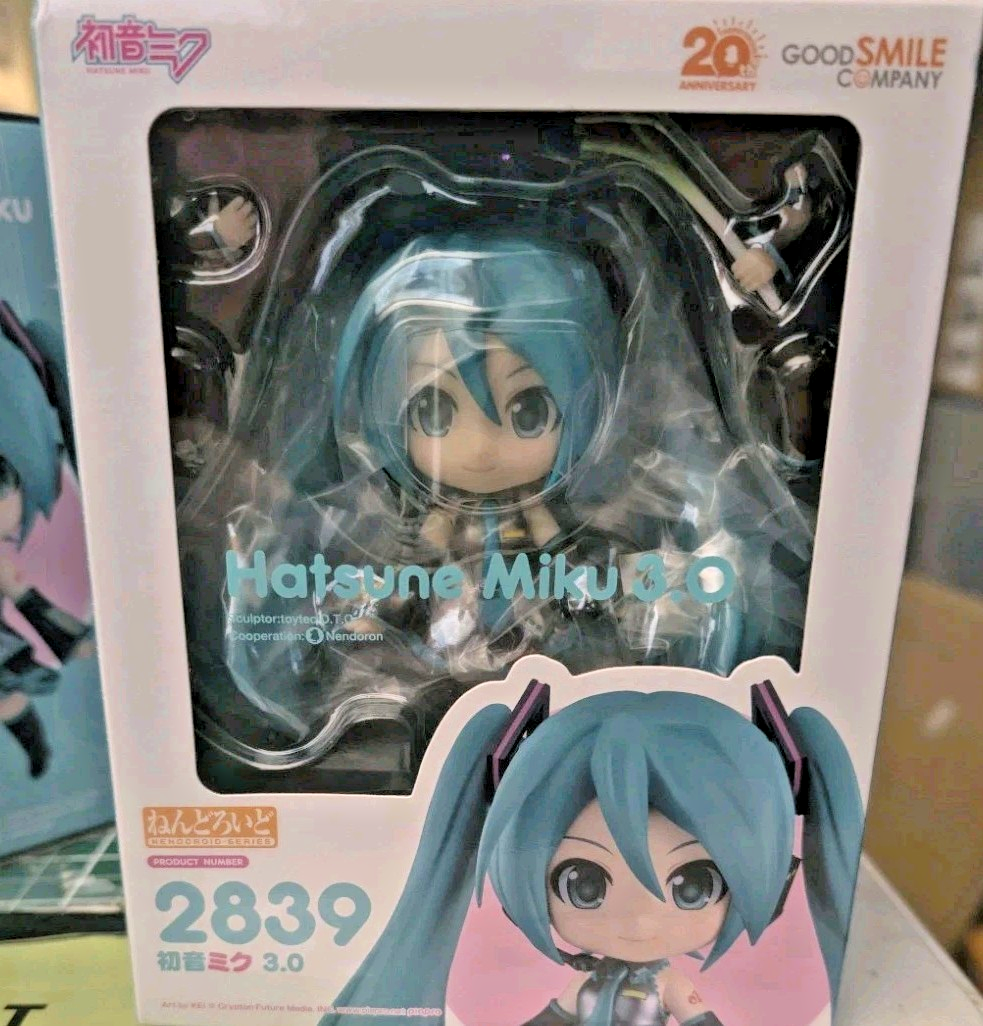 Nendoroid Hatsune Miku 3.0 Figure w/ preorder bonus | eBay