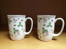 Wedgwood Wild Strawberry Mug Set Of 2