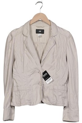 Esprit Jacke Damen Anorak Jacket Kurzmantel Gr. EU 38 Baumwolle Beige #dtdbti3