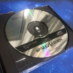 SS Enemy Zero with obi postcard SEGA SATURN Soft Sega Saturn ENEMY ZERO