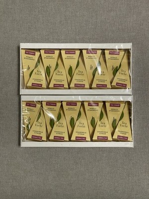 (2) Tea Forte Organic Chamomile Citron Pyramid Infusers Exp 2028 2 Packs = 20