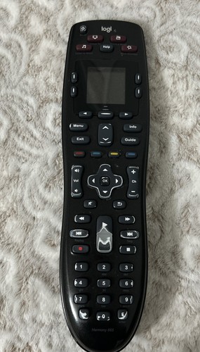 Logi Logitech Harmony 665 Advanced Universal Control Remote Black | eBay