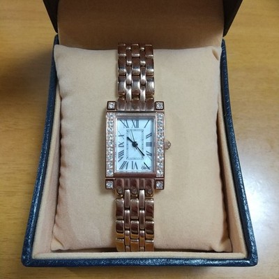 Daniel Wellington Analog Quartz Women Grandeur Watch Pink Gold Vintage 582027546