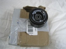 ROTESONNE 8 Pack 78A Quad Roller Skate Wheels 65 X 36mm Black ABEC-9 Bearings