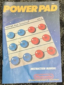 Nintendo NES Zapper & Power Pad Instruction Manuals Original Vintage