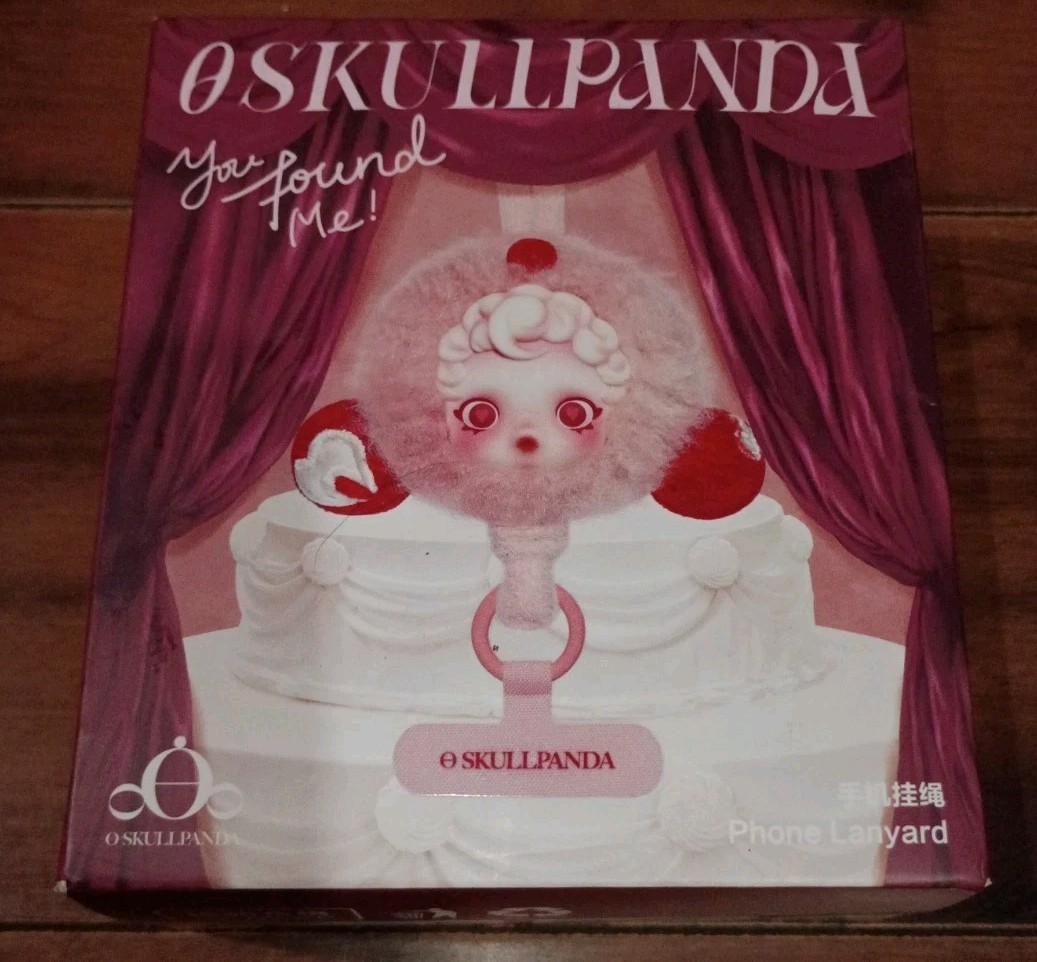 Authentic Skullpanda You Found Me! Series Moldy Muffin Phone Lanyard New US