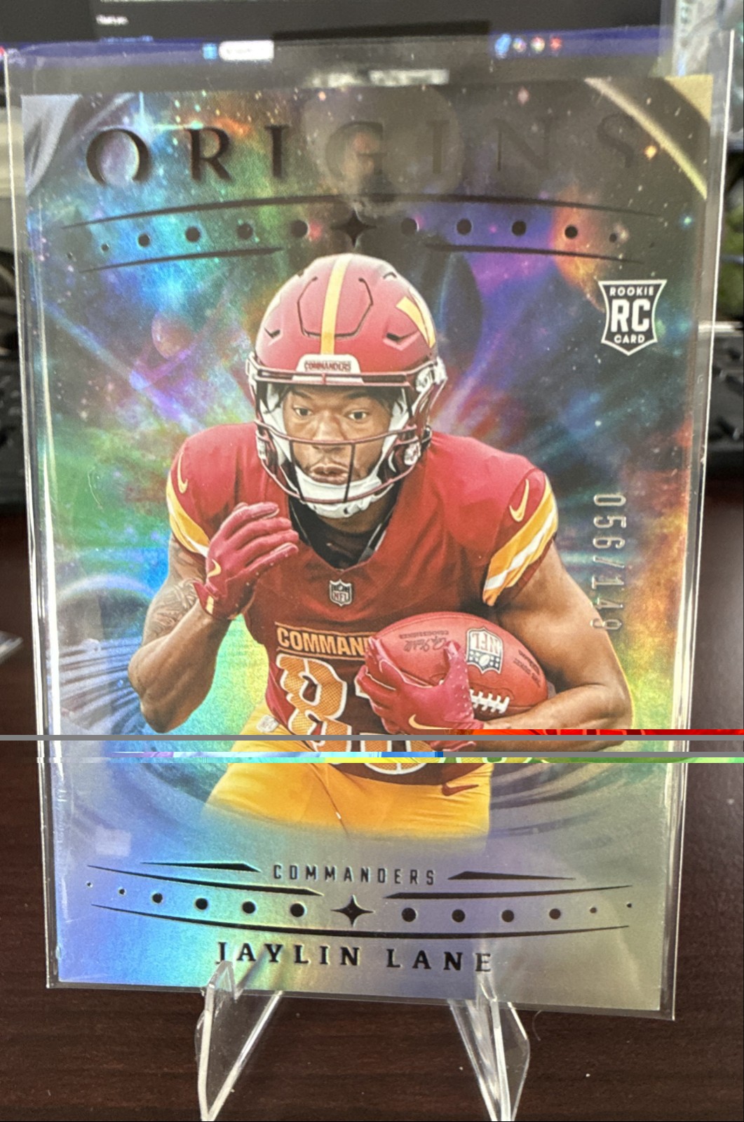 2025 Panini Origins - Rookies Jaylin Lane, Jaylin Lane #148 Holo Silver /149 RC