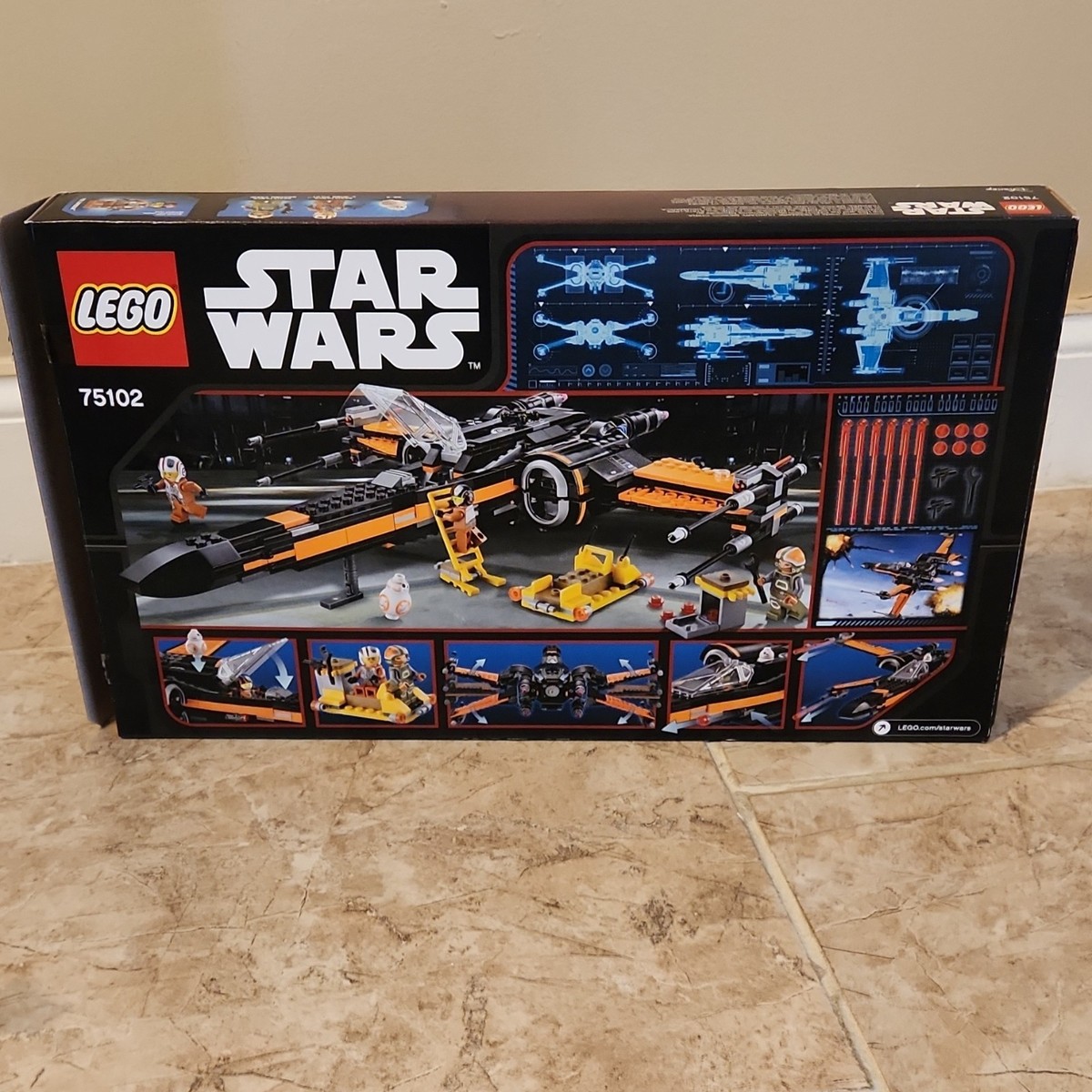 ｱﾘﾝｺ Amazon.com: Star Wars Lego 75102 Poe's X-Wing Fighter : Toys & Games