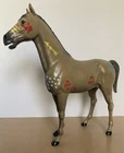Beautiful Marx Johnny West Custom Hand Painted Thunderbolt Indian War Horse