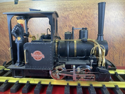 #ad LGB 20140 Orenstein amp; Koppel Steam Locomotive G Scale Analog Black Brass Outdoor $275.00