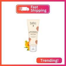 Babo Botanicals Moisturizing Oat  Calendula Body Lotion - For Dry or Sensitive
