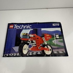 Lego 8210 Nitro GTX Bike Technic Model Riding Cycle 1995 Vintage Set 100% Comple